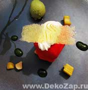 Десерт от Шеф-повара Эрика Герана.Фото-DekoZap