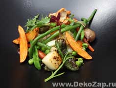 Вегетарианское блюдо от шеф-повара Эрика Герана.Фото-DekoZap 